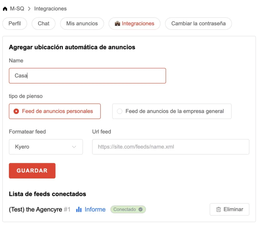 Conectando nueva integración con CRM Conectando nueva integración con CRM